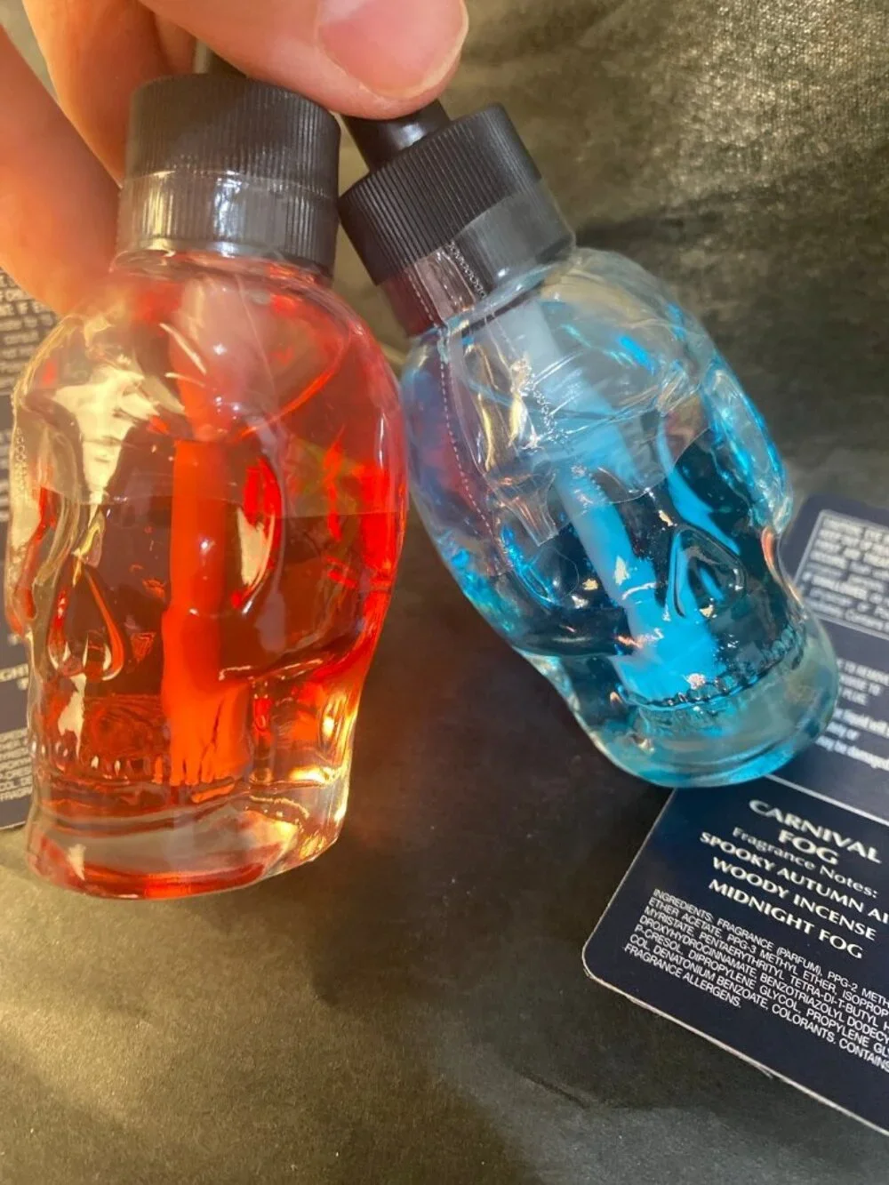 “Vampire Blood” & “Carnival Fog” Halloween Skull Face Wallflower Refills